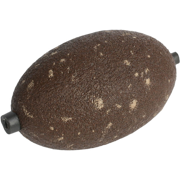 Грузило для ловли сома сквозное, круглой формы Mikado 46BR - 100гр