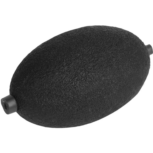 Грузило для ловли сома сквозное, круглой формы Mikado 46BK  - 150гр